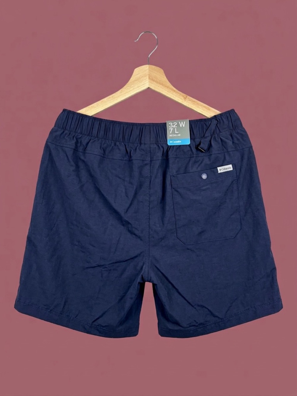 Columbia Navy Blue Outdoor Performance Shorts - Picture 2 of 5
